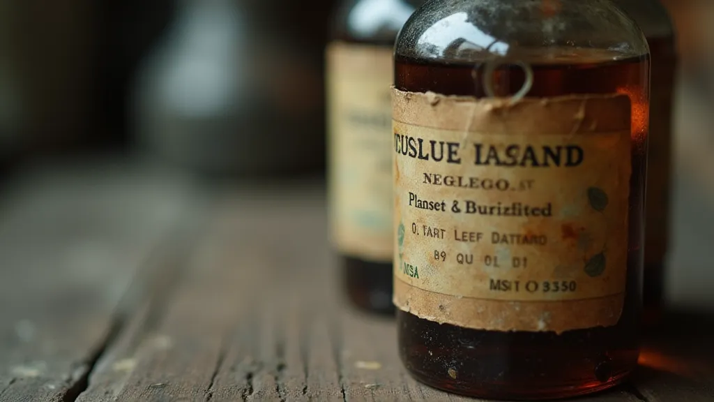 Vintage darkroom chemicals
