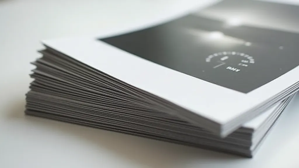 Stack of Resin-Coated Paper